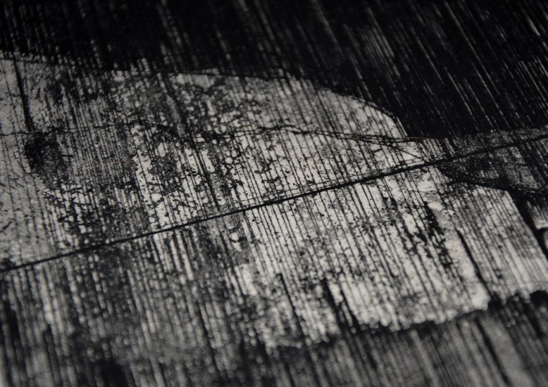 Pejzaż senny II (fragment) | intaglio | 59,5x49,5 cm